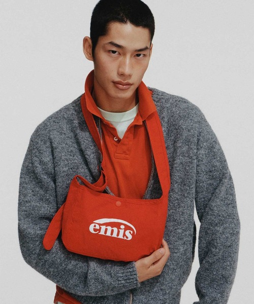 emis ショルダーバッグ バッグ NYLON MINI CROSSBODY BAG レディース 