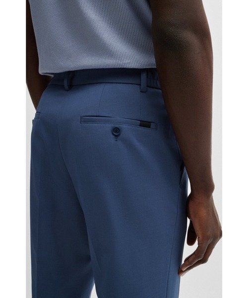 パンツ モダンフィットパンツ パフォーマンスストレッチウールブレンド メンズの画像