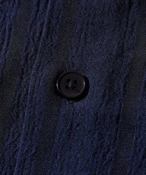 「FREAK'S STORE」 半袖シャツ SMALL サックスブルー メンズ_画像4