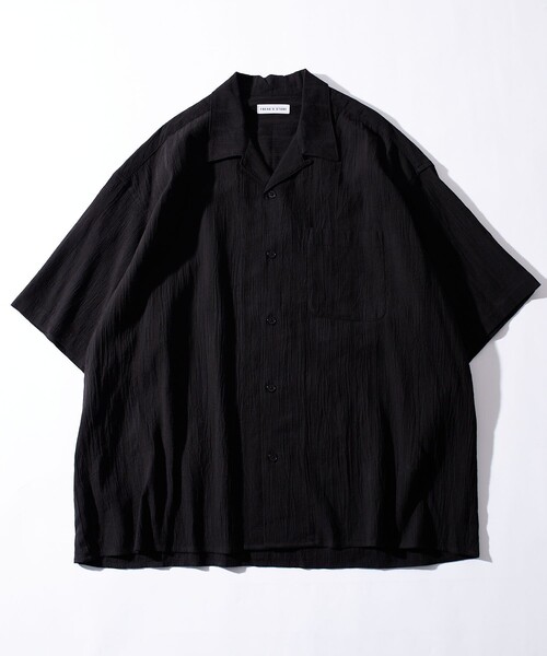 「FREAK'S STORE」 半袖シャツ SMALL サックスブルー メンズ_画像8
