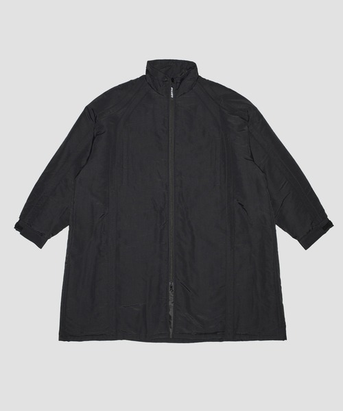 【ブラック】LOTTO STAND COLLAR LONG COAT LOTTO 25AW Collection STAND COLLAR LONG COAT / UMA7-17LOTTO020