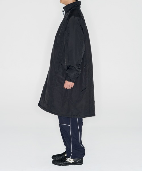 【ブラック】LOTTO STAND COLLAR LONG COAT LOTTO（ロット） ダウンジャケット ダウン LOTTO STAND COLLAR LONG