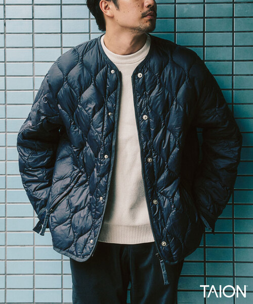 TAION(タイオン) ダウンジャケット ダウン M65 LINER W-ZIP TAION(タイオン) ダウンジャケット ダウン M65 LINER W-ZIP
