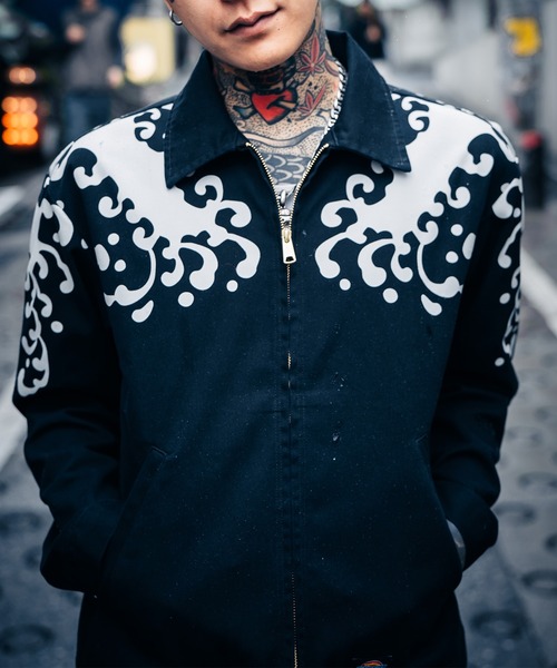 Dickies（ディッキーズ） コート ジャケット MS X INS WAVE PRINT JK
