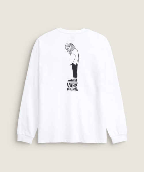 VANS（ヴァンズ） tシャツ YUSUKE HANAI Tシャツ / HANAI LS TEE White