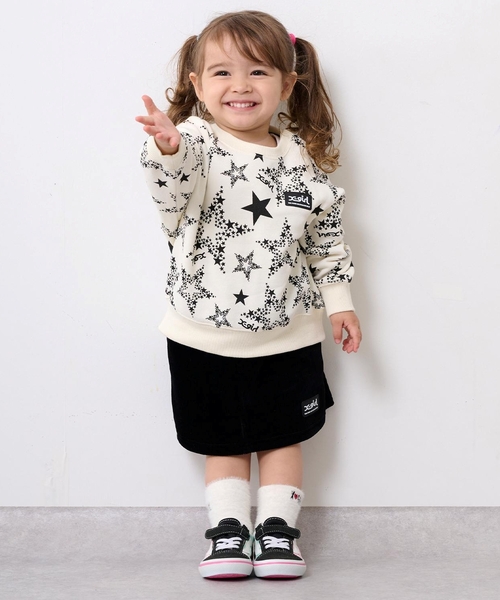 X-girl Stages(エックスガールステージス) セットアップ 星総柄 X-girl Stages(エックスガールステージス) セットアップ 星総柄