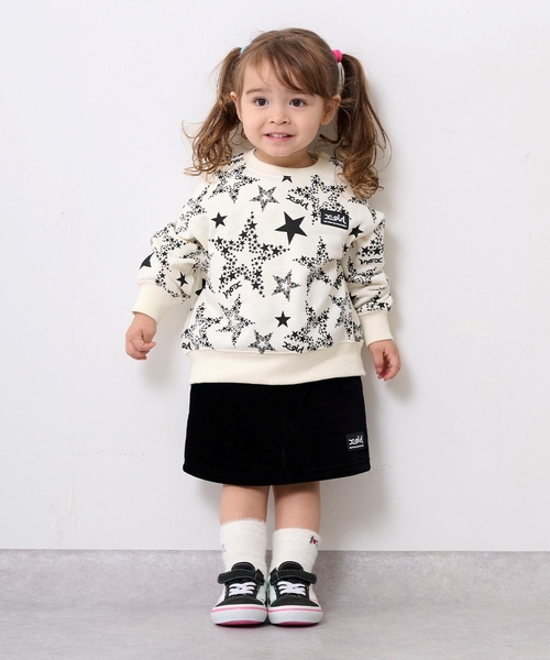 X-girl Stages（エックスガールステージス） セットアップ 星総柄