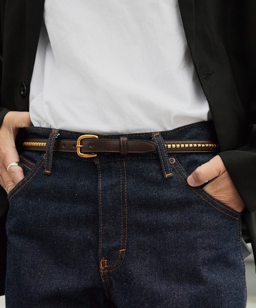 TORY LEATHER（トリーレザー） ベルト 3/4” CLINCHER BELT ブライドル