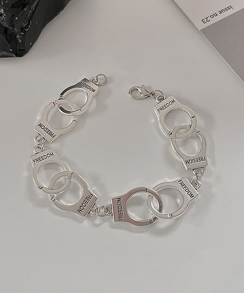 Blanc de Blue ブレスレット ハンドカフチェーンリンクブレスレット