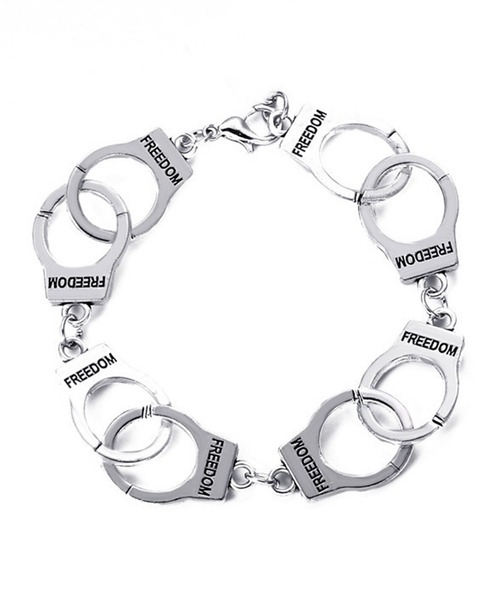 Blanc de Blue ブレスレット ハンドカフチェーンリンクブレスレット