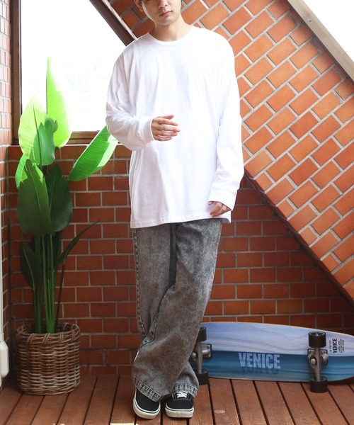 Supreme X-LARGE ネイビーブラック長袖カットソー Supreme（シュプリーム） 長袖Tシャツ X-LARGE ブラック メンズ