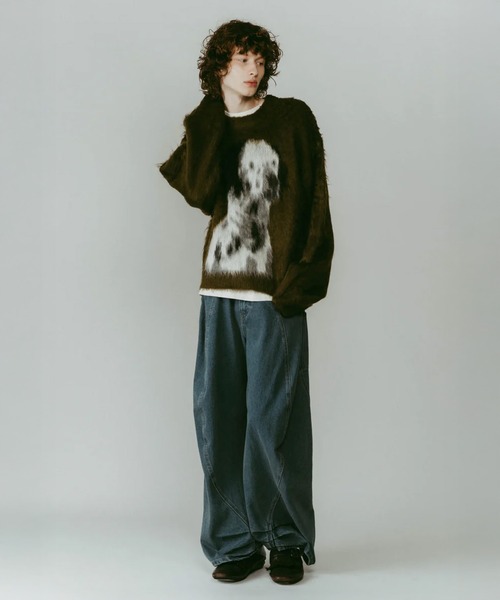 Knuth Marf（クヌースマーフ） ニット セーター dalmatian shaggy knit