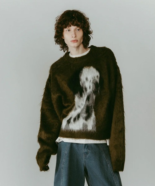 Knuth Marf（クヌースマーフ） ニット セーター dalmatian shaggy knit