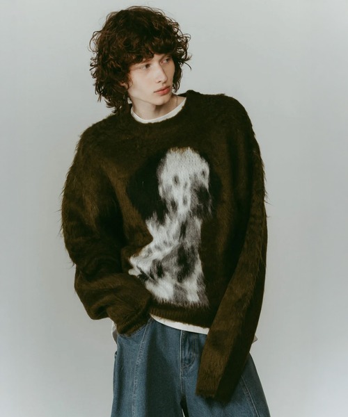 Knuth Marf（クヌースマーフ） ニット セーター dalmatian shaggy knit