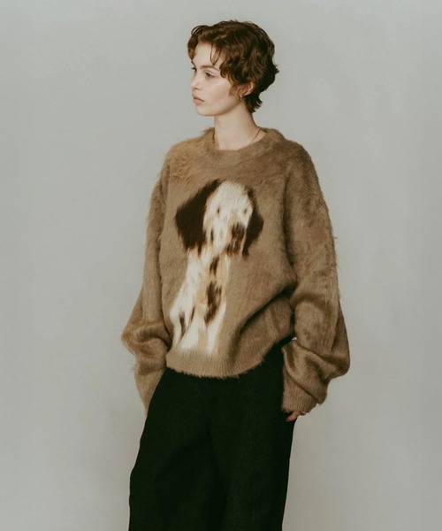 Knuth Marf（クヌースマーフ） ニット セーター dalmatian shaggy knit