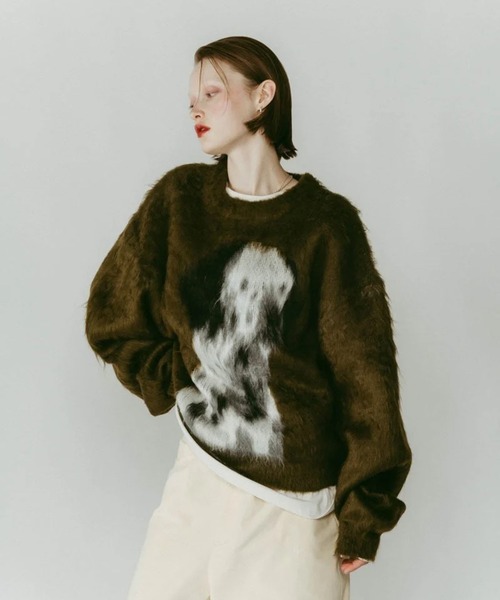 Knuth Marf（クヌースマーフ） ニット セーター dalmatian shaggy knit