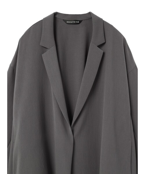 mizuiroind（ミズイロインド） テーラードジャケット FREE ブラック