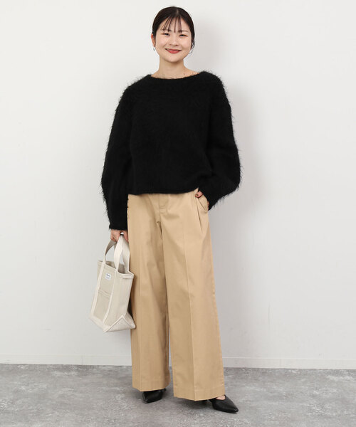 「SLOBE IENA」 チノパンツ 40 ベージュ レディース_画像5