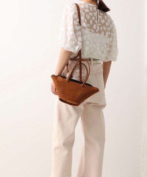 「AULENTTI」 トートバッグ FREE キャメル レディース_画像8