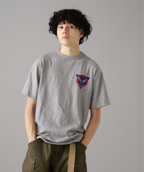 「AVIREX」 半袖Tシャツ X-LARGE オフホワイト メンズ_画像8