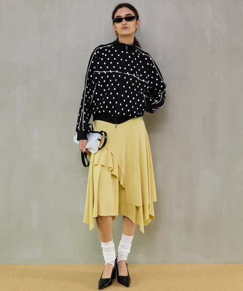MAISON SPECIAL（メゾンスペシャル） ジャージ Jacquard Jersey Tops