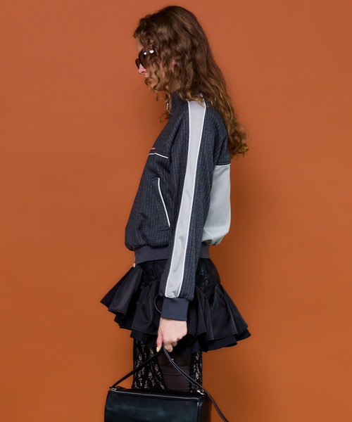 MAISON SPECIAL（メゾンスペシャル） ジャージ Jacquard Jersey Tops