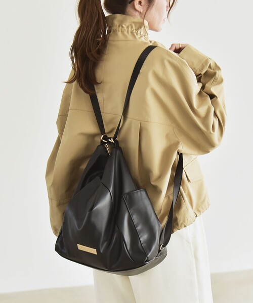 quaranciel トートバッグ quaranciel: 3way リュックサック ワン