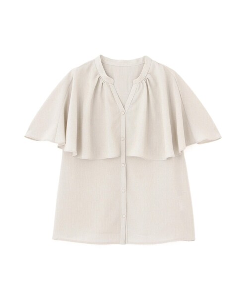 「PROPORTION BODY DRESSING」 ノースリーブブラウス FREE ベージュ レディース_画像5
