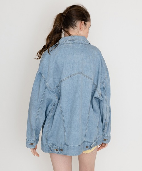「Levi's」 デニムジャケット X-SMALL ブルー メンズ_画像3