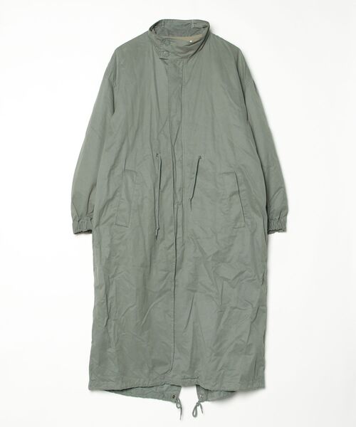 niko and…（ニコアンド） コート LARGE グリーン レディース