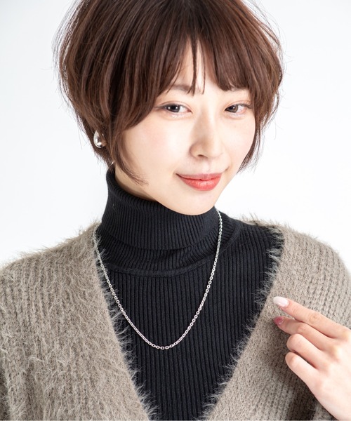 ネックレス 「TOMWOOD(トムウッド)」Anker Chain　シルバーネックレス20.5 inch　ユニセックス レディース メンズの画像