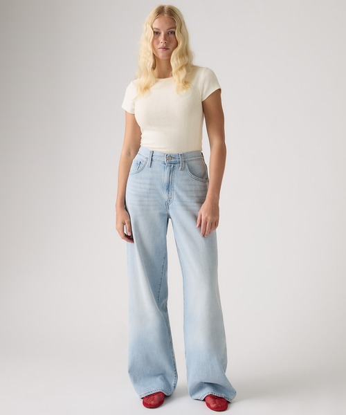 Levi's（リーバイス） ワイドパンツ ジーンズ デニム デニムパンツ