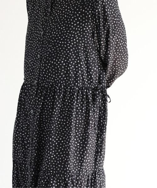 「cepo」 長袖ワンピース M チャコール レディース_画像9