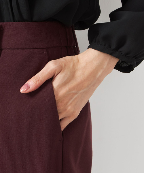 「A/C DESIGN BY ALPHA CUBIC」 スラックス 70 ブラック レディース_画像5