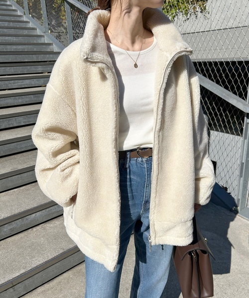 SLOBE IENA - イエナ スローブ ブルゾン サイズ36 S美品 SLOBE IENA（スローブイエナ） ブルゾン 36 グレー レディース