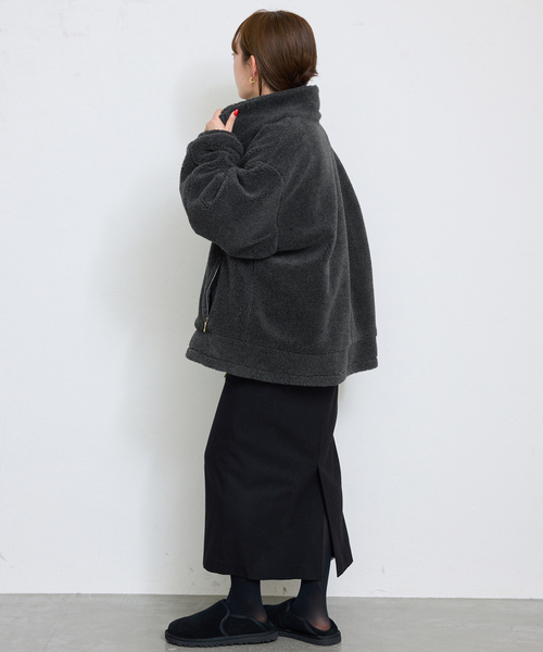 SLOBE IENA（スローブイエナ） ブルゾン 36 グレー レディース