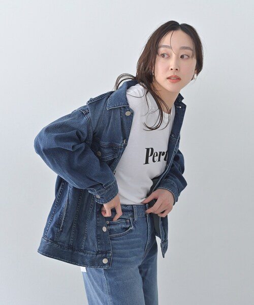 大きいサイズ　アンタイトル　44サイズ　Gジャン　デニム　アウター UNTITLED（アンタイトル） デニムジャケット gジャン 「Healthy DENIM