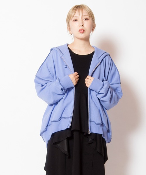 OSMOSIS（オズモーシス） tシャツ バックツイストパーカ レディース 
