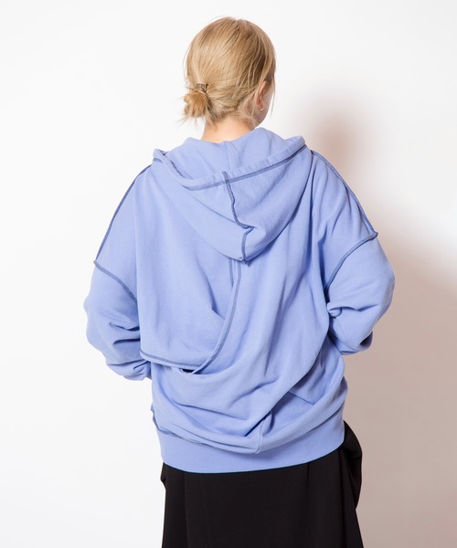 OSMOSIS（オズモーシス） tシャツ バックツイストパーカ レディース 