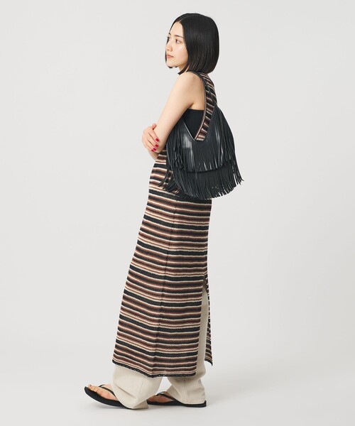 HELOYSE ショルダーバッグ バッグ 「HELOYSE」フリンジ ショルダー