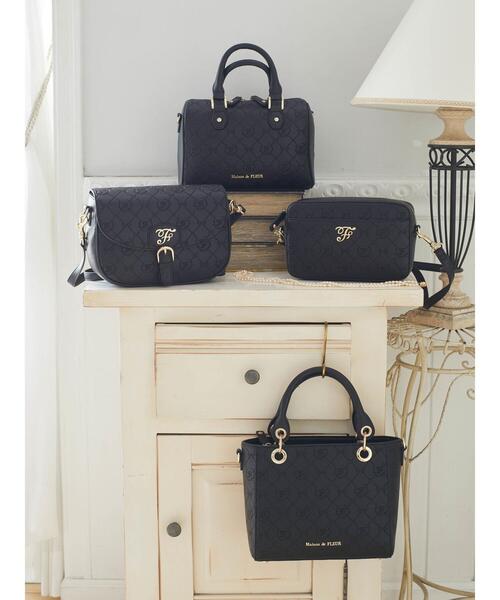 「Maison de FLEUR」 2WAYバッグ FREE ブラック レディース_画像4