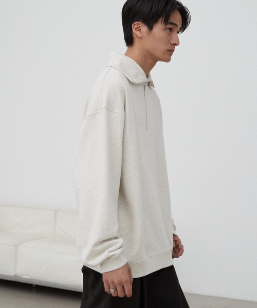 「WYM LIDNM」 スウェットカットソー S グレー メンズ_画像9