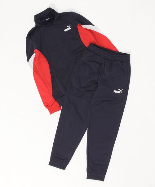 PUMA（プーマ） ジャージ PUMA ESS BLOCK ポリ スーツ B キッズ 子供服
