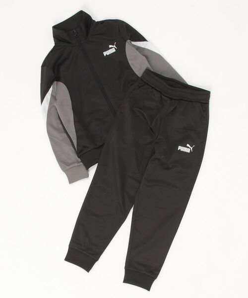 PUMA（プーマ） ジャージ PUMA ESS BLOCK ポリ スーツ B キッズ 子供服