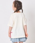 tシャツ 「綿100%」ガールズ リボンスリッ...の詳細画像4