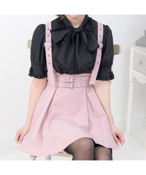 「DearMyLove」 フレアスカート SMALL ブラック系その他 レディース_画像2