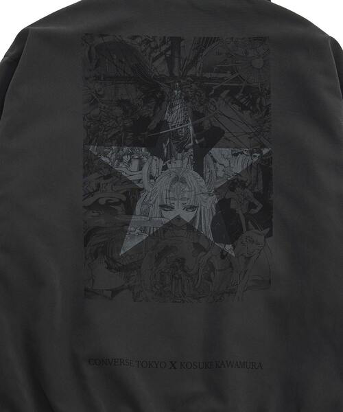 ブルゾン アウター 「CLAMP」「X-エックス-」GRAPHIC COACH JACKET レディース メンズの画像