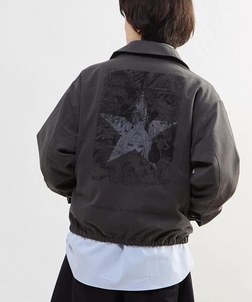 ブルゾン アウター 「CLAMP」「X-エックス-」GRAPHIC COACH JACKET レディース メンズの画像