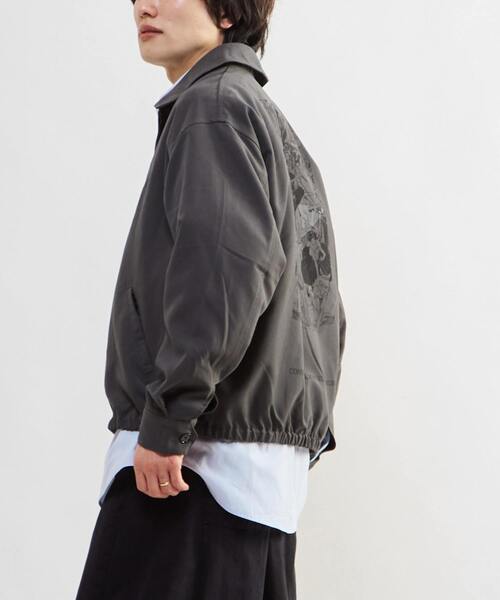 ブルゾン アウター 「CLAMP」「X-エックス-」GRAPHIC COACH JACKET レディース メンズの画像