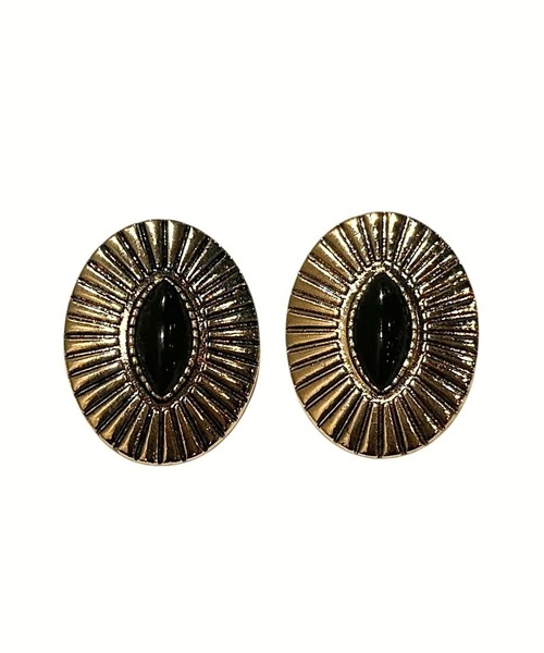 amplis（アンプリス） ピアス ヴィンテージボタンピアス/twix
